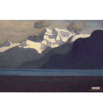 Lac Leman And Les Dents Du Midi, 1919