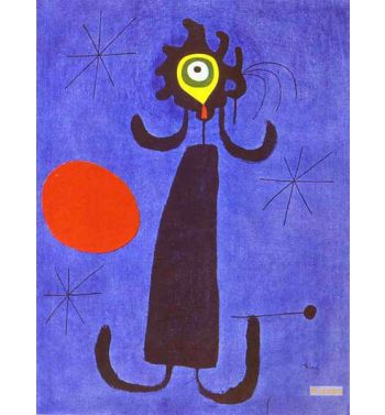 Woman In Front Of The Sun