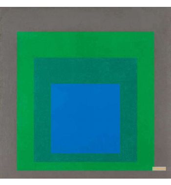 Study For Homage To The Square, Starblue