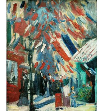 The Fourteenth Of July Celebration In Paris