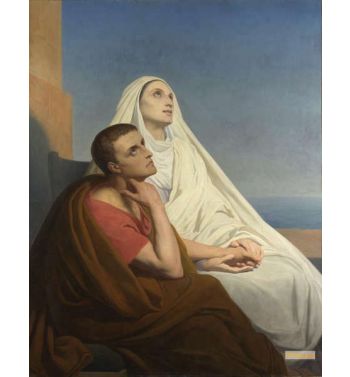 Saints Augustine And Monica 1854