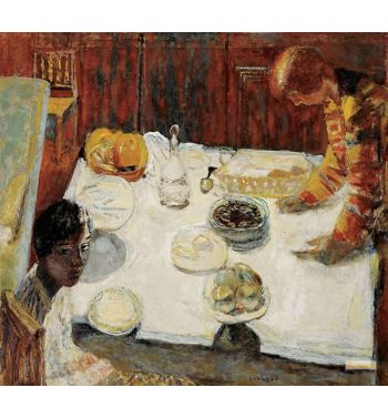 White Tablecloth Dining Room, 1925