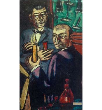 Portrait Curt Valentin And Hanns Swarzenski