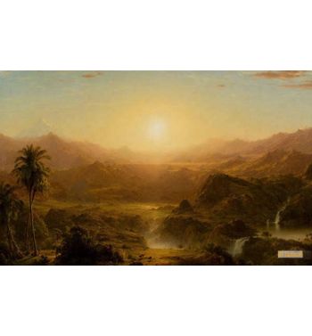 The Andes Of Ecuador C 1855