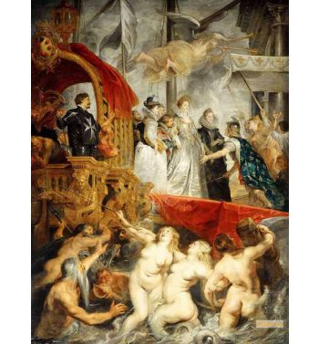 Disembarkation Of Marie De' Medici At The Port Of Marseilles