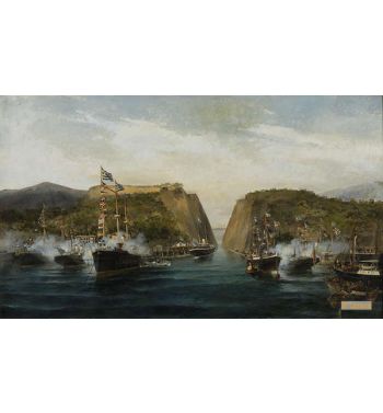 The Inauguration Of The Corinth Canal 1893