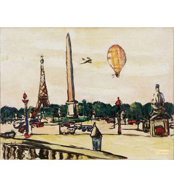 Place De La Concorde Bei Tag
