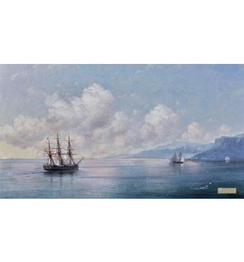 Ship Off The Crimean Coast 1881