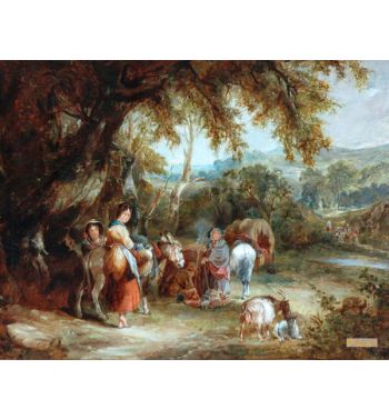 A Gypsies Encampment