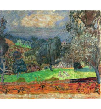 Landscape With Setting Sun, 1927