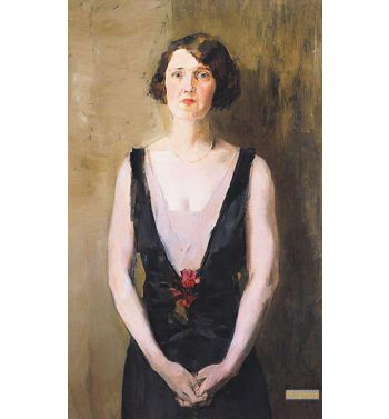 Portrait Of Beulah Watson Wife Of General L Roy Watson