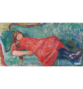On The Sofa, 1913