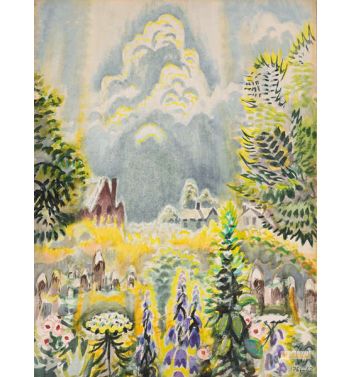 Flower Garden and Pillar of Cloud