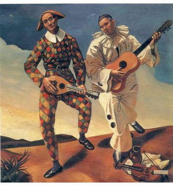 Harlequin And Pierrot