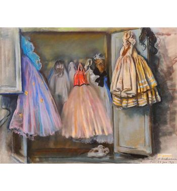 Closet Of Ballerina Irina Baranova 1933