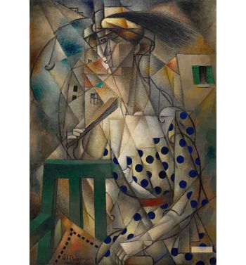 Woman With A Fan