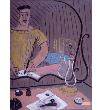 Self Portrait in Mirror