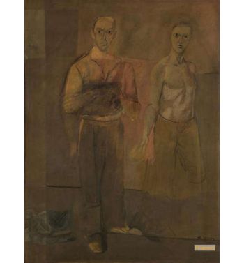 Two Standing Men, 1938