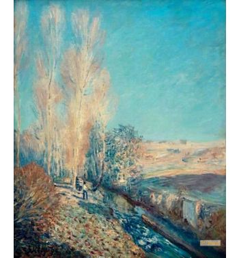 Summer Of Saint Martin Surroundings Of Moret
