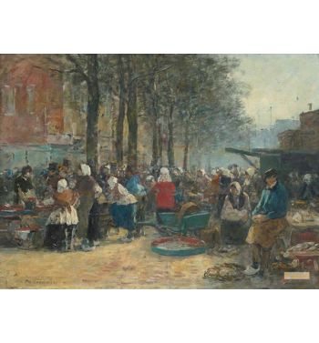 Marche Aux Poissons A Rotterdam