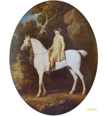 Selfportrait On Horseback