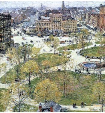 Union Square In Spring 1896