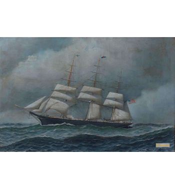 The Stao Round A Three Masted Sailing Vessel