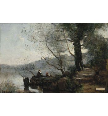 View Of Lake Garda Ca 1865 1870