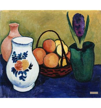 The White Jug With Flower And Fruit 1910