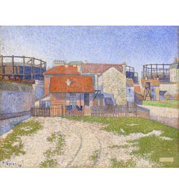 Gasometers At Clichy