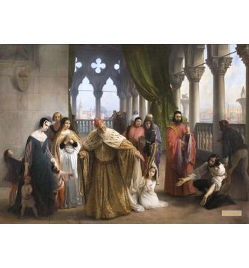 The Last Meeting Between Jacopo Foscari And His Family