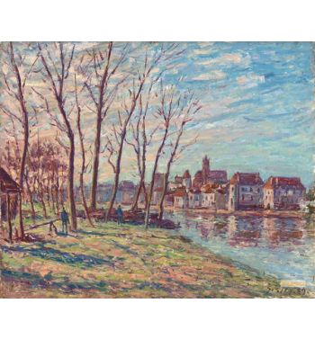 View Of Moret 1889