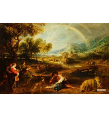 Landscape With A Rainbow 