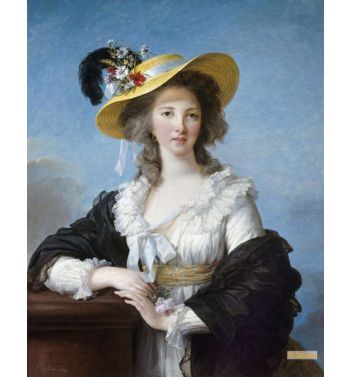 Portrait Of Yolande Gabrielle Martine De Polastron Duchess