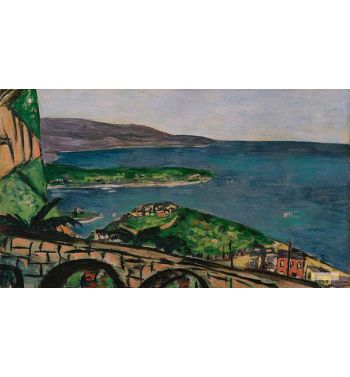 View Of Cap Martin, Blue
