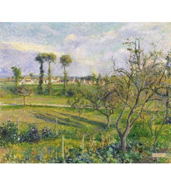 Sunset At Valhermeil Auvers-Sur-Oise