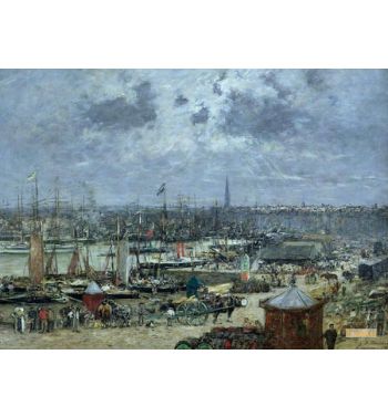 The Port Of Bordeaux 1874