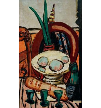 Still Life With Green Glasses