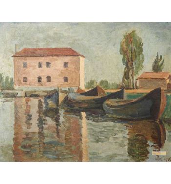 Canal Scene, Venice