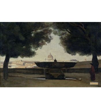 The Fountain Of The French Academy In Rome 1826 27