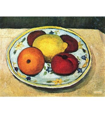 Still Life With Lemon Orange And Tomato