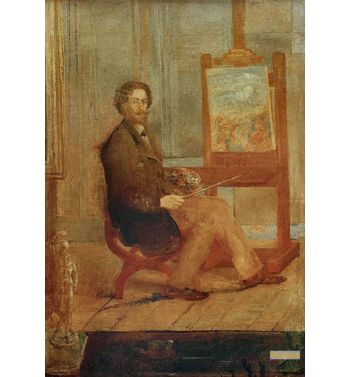 At The Easel