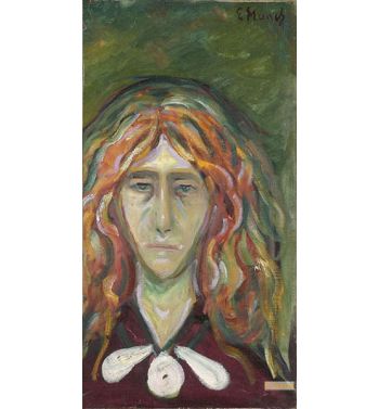 Caricature Portrait Of Tulla Larsen, 1905
