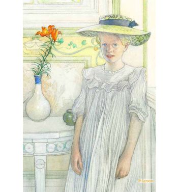 Ingrid And The Red Lily