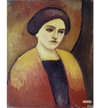 Portrait Of Wife Of The Painter
