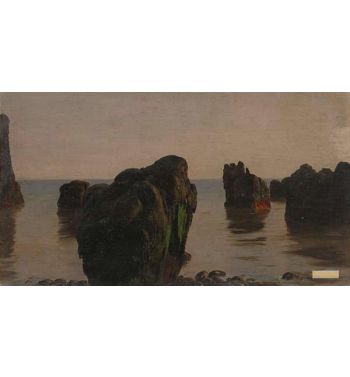 Drawing Grand Manan Island Canada 1851–52