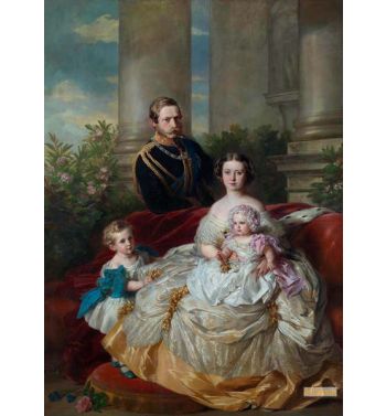 The Family Of Crown Prince And Crown Princess Frederick William Of Prussia