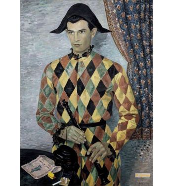 Harlequin Portrait Of Nino Franchina