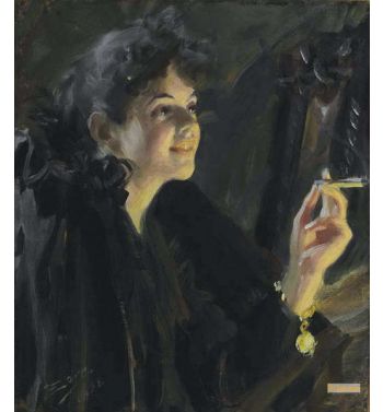 The Cigarette Girl 1892