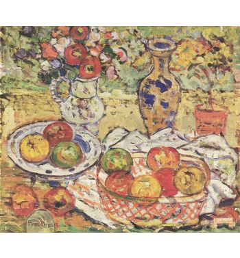Still Life W Apples, 1913 1915